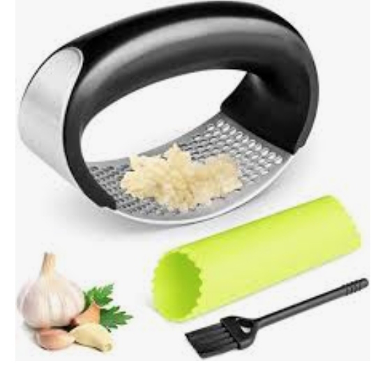 Garlic press